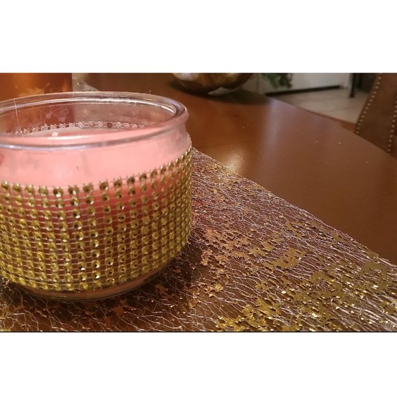 Wedding Table Runner Holiday Decor Gold Decorative Cloth Bridal Party Decoration - Picture 9 of 9